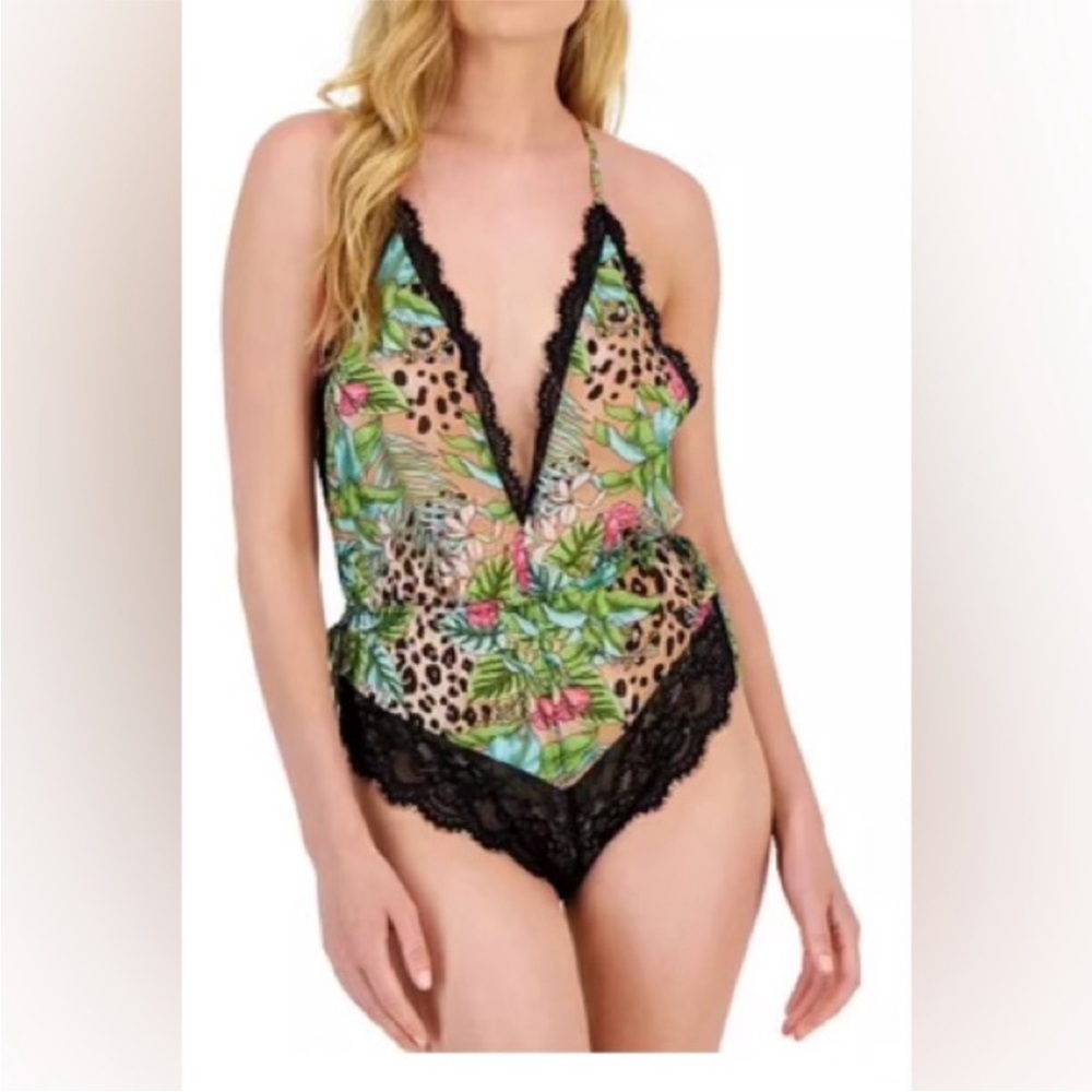 ♥️New♥️ INC International Concepts Intimates jungle print lingerie.